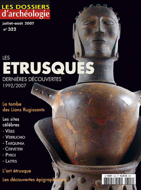 Les Etrusques, dernières découvertes 1992-2007